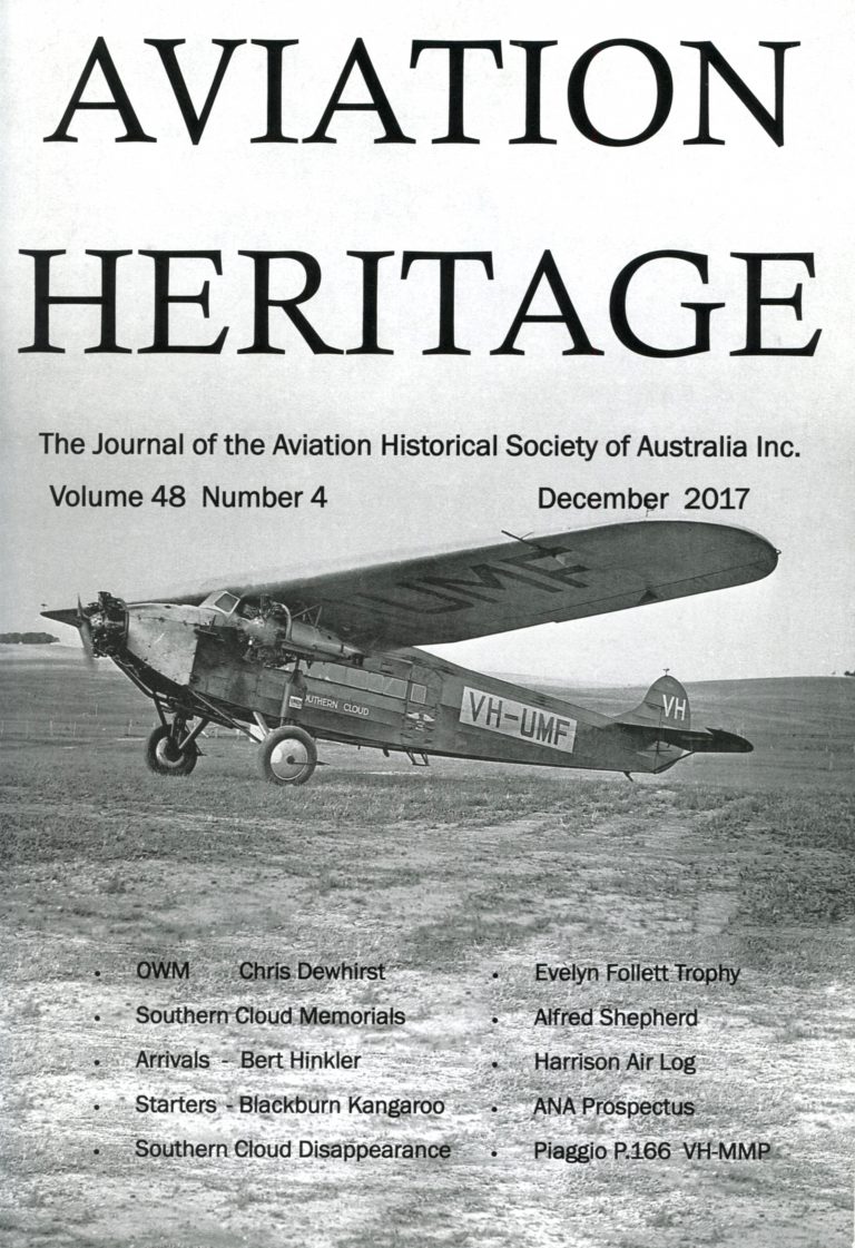 Publications – Aviation Historical Society of Australia